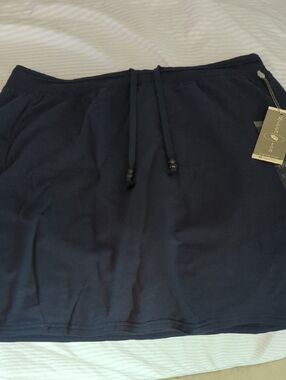 Green Tea Navy Drawstring  Skort. NWT. XXL. Skorts XXL. Sale
